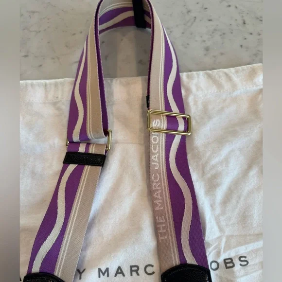 Marc Jacobs Snapshot Camera Bag Authentic white/gray/purple/cream
